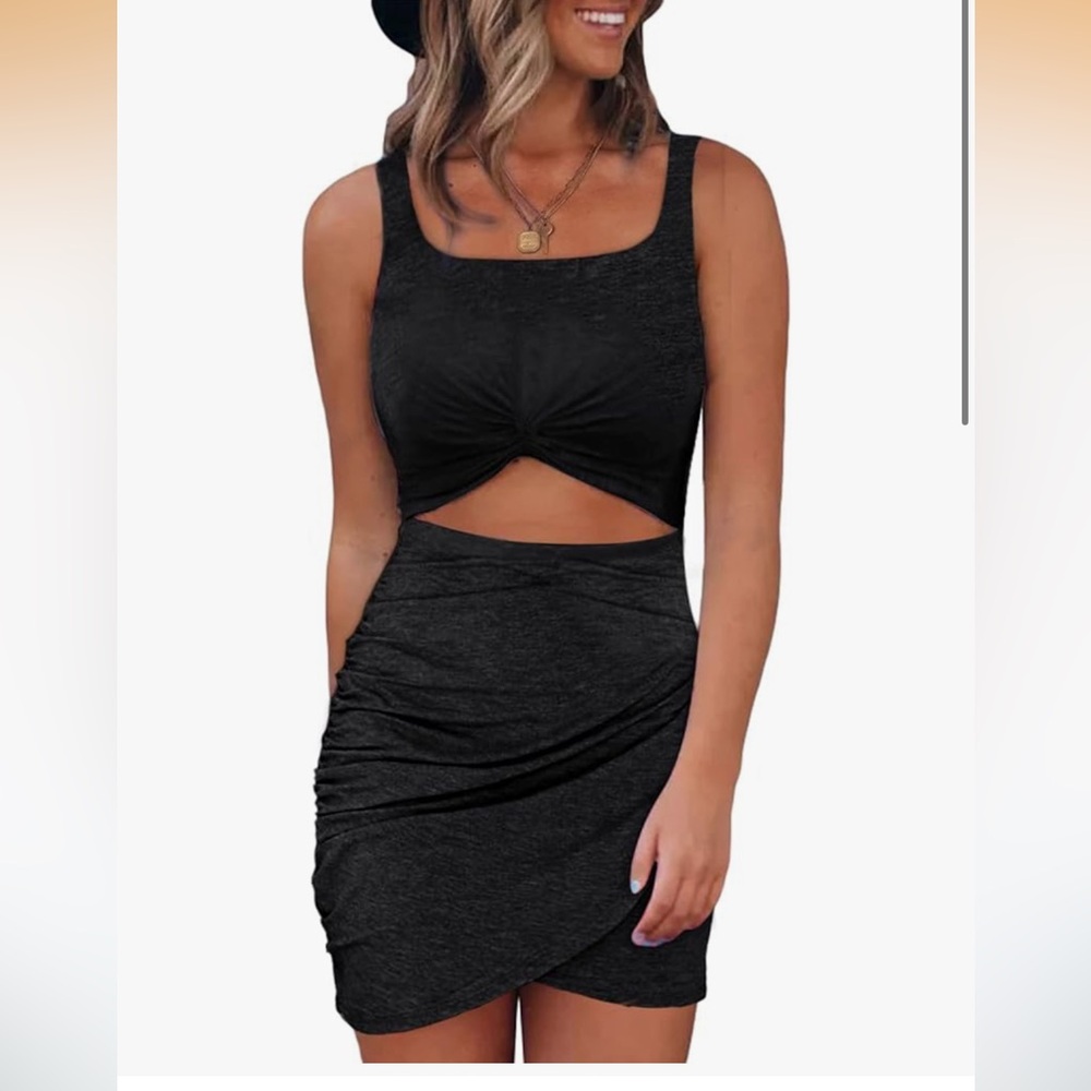 Elegant Black Mini Dress
